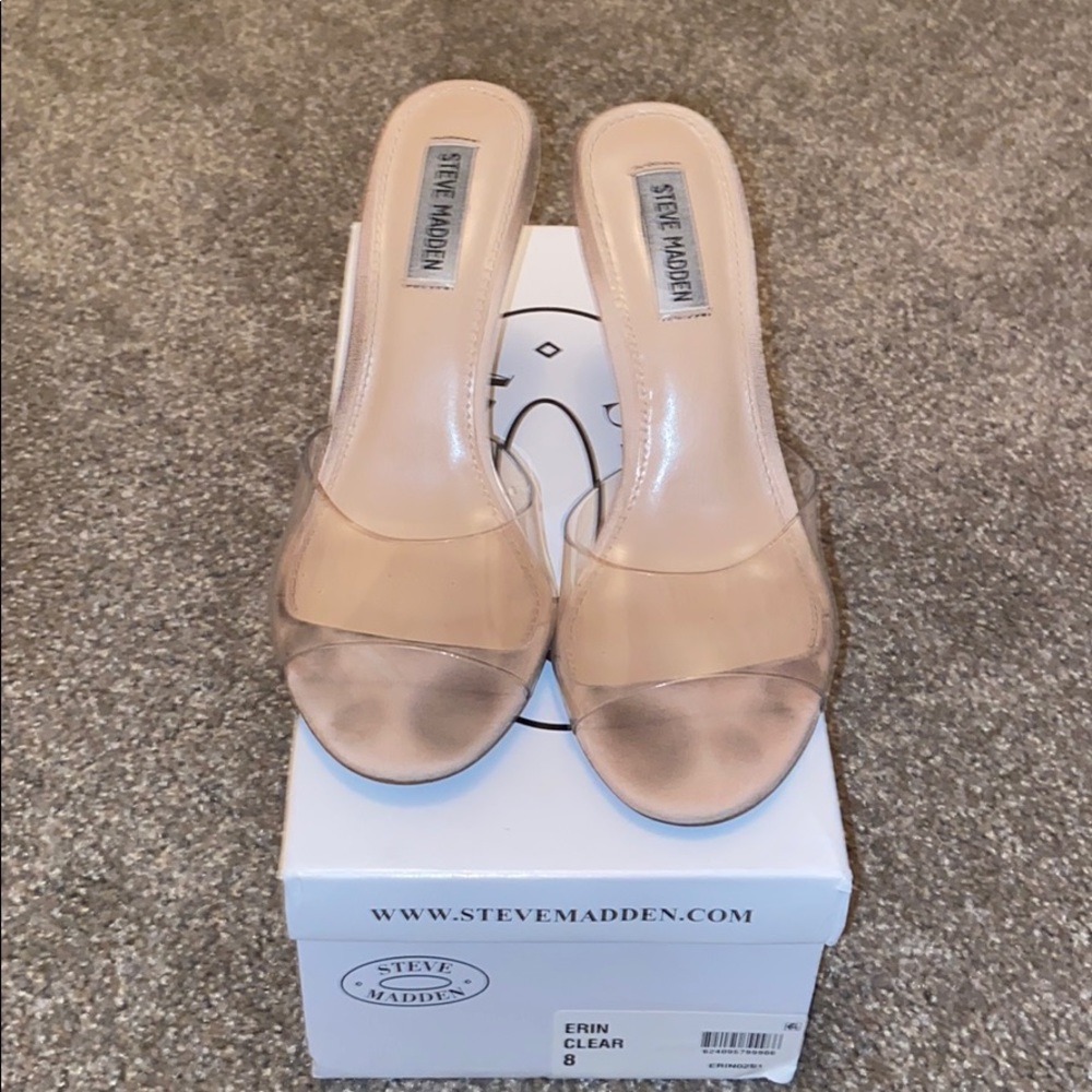 Steve Madden Acrylic Heels